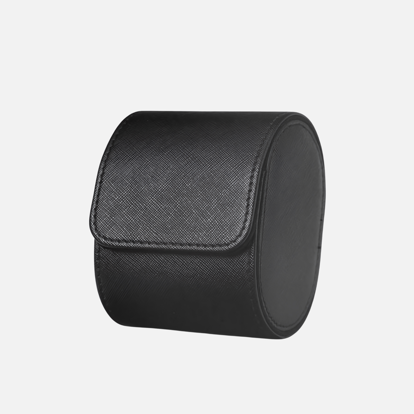 Estuche Poedagar de 1 ranura - Cuero negro