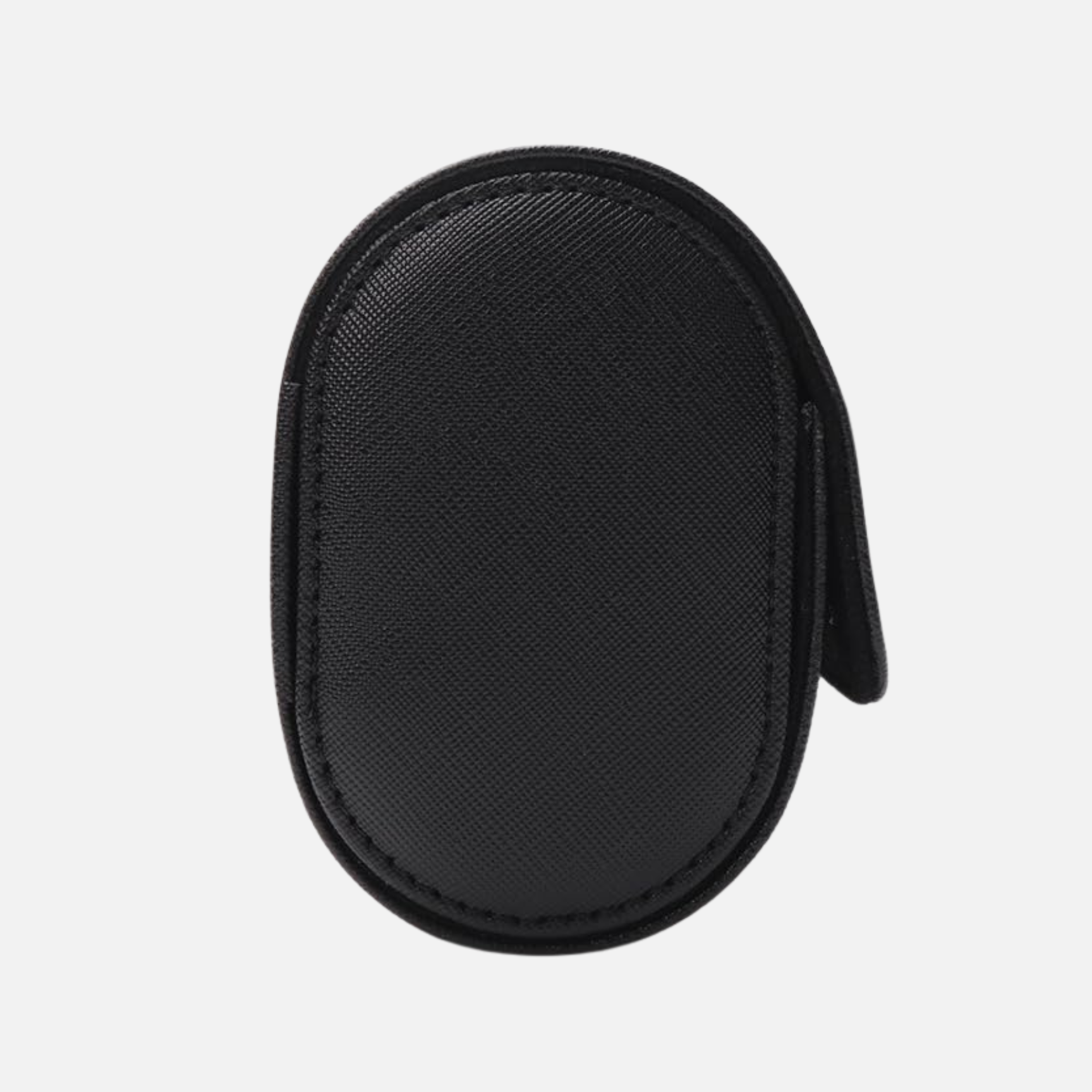 Estuche Poedgar de 3 ranuras - Piel negra