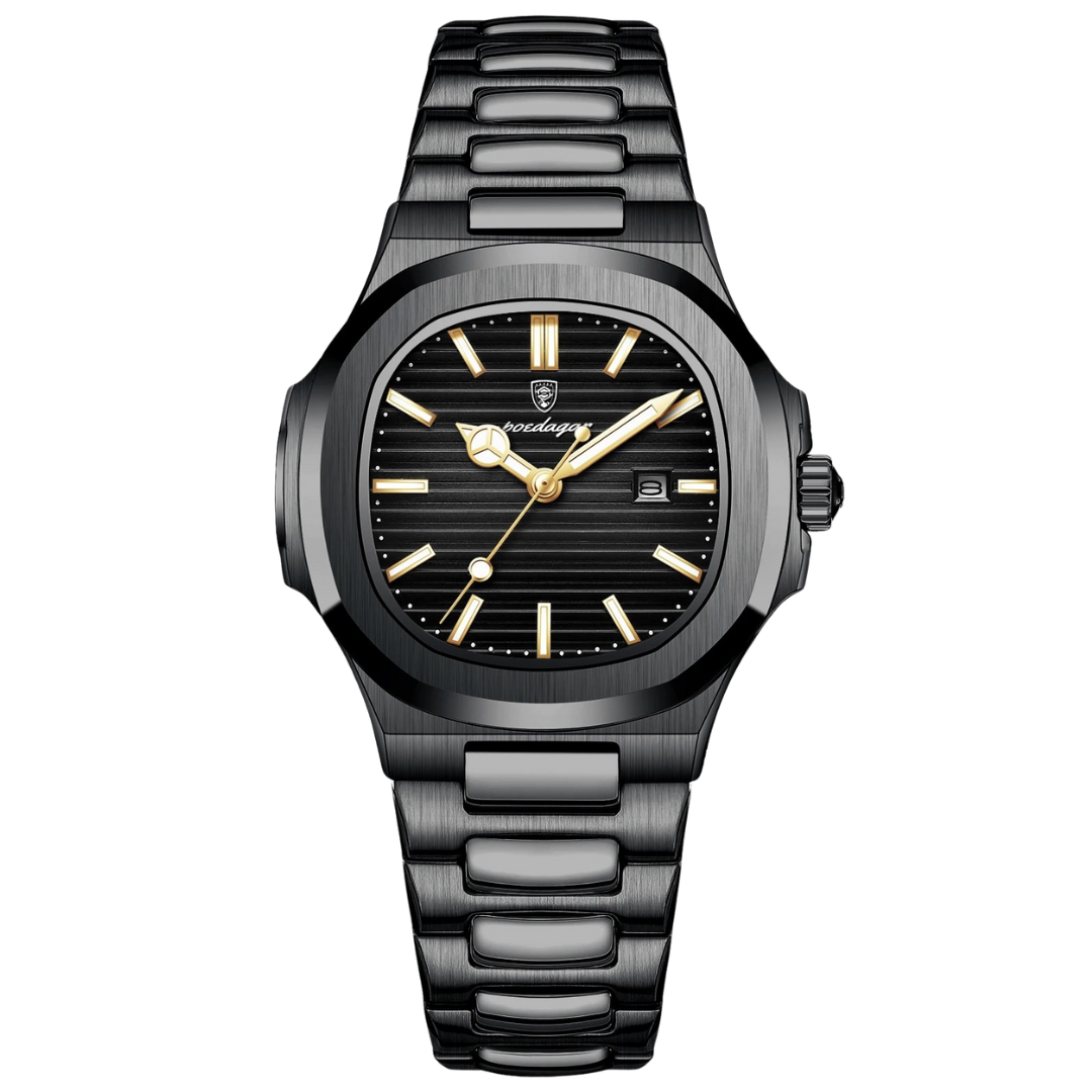 Reloj Poedagar Deluxe Edition All Black