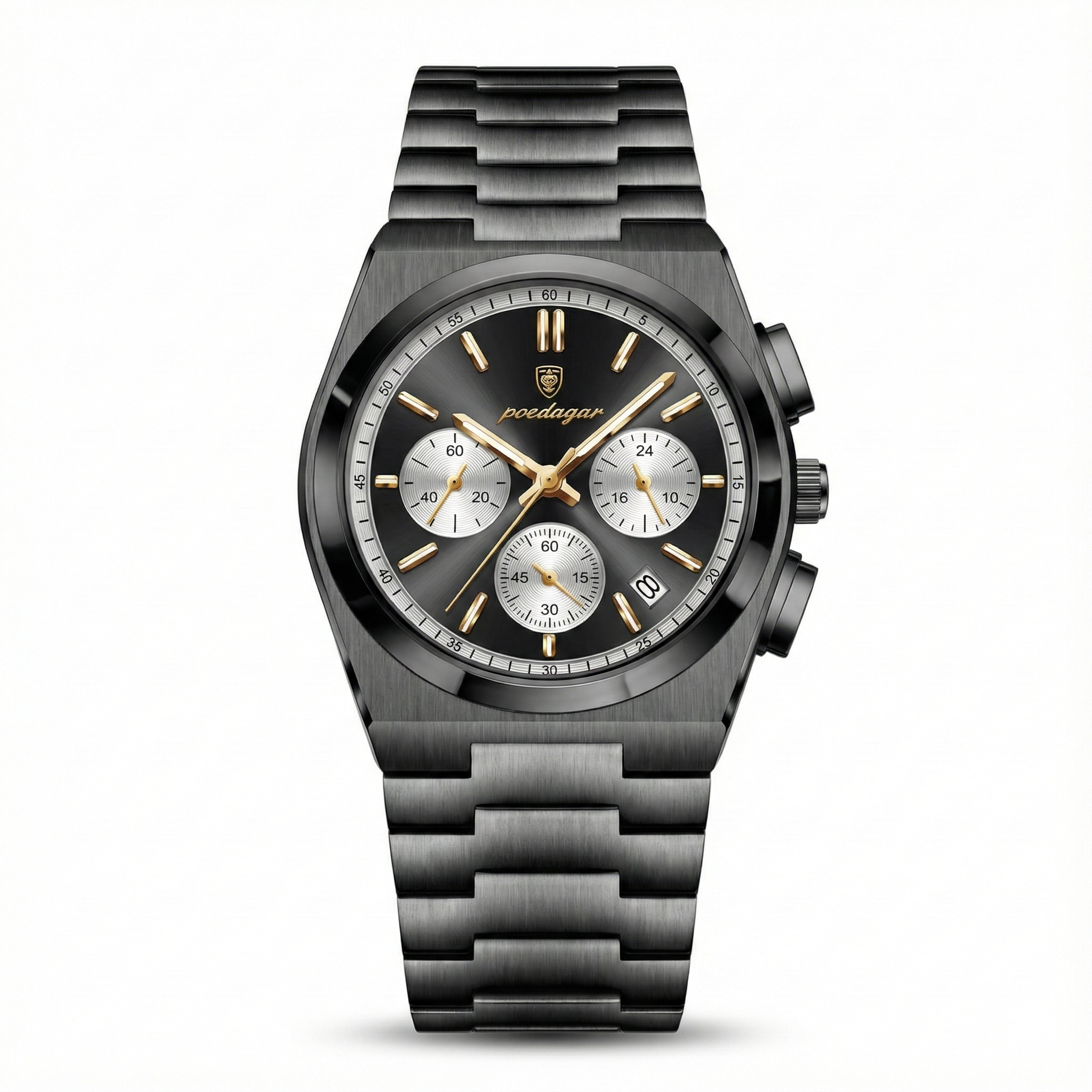 Reloj Poedagar Commander All Black