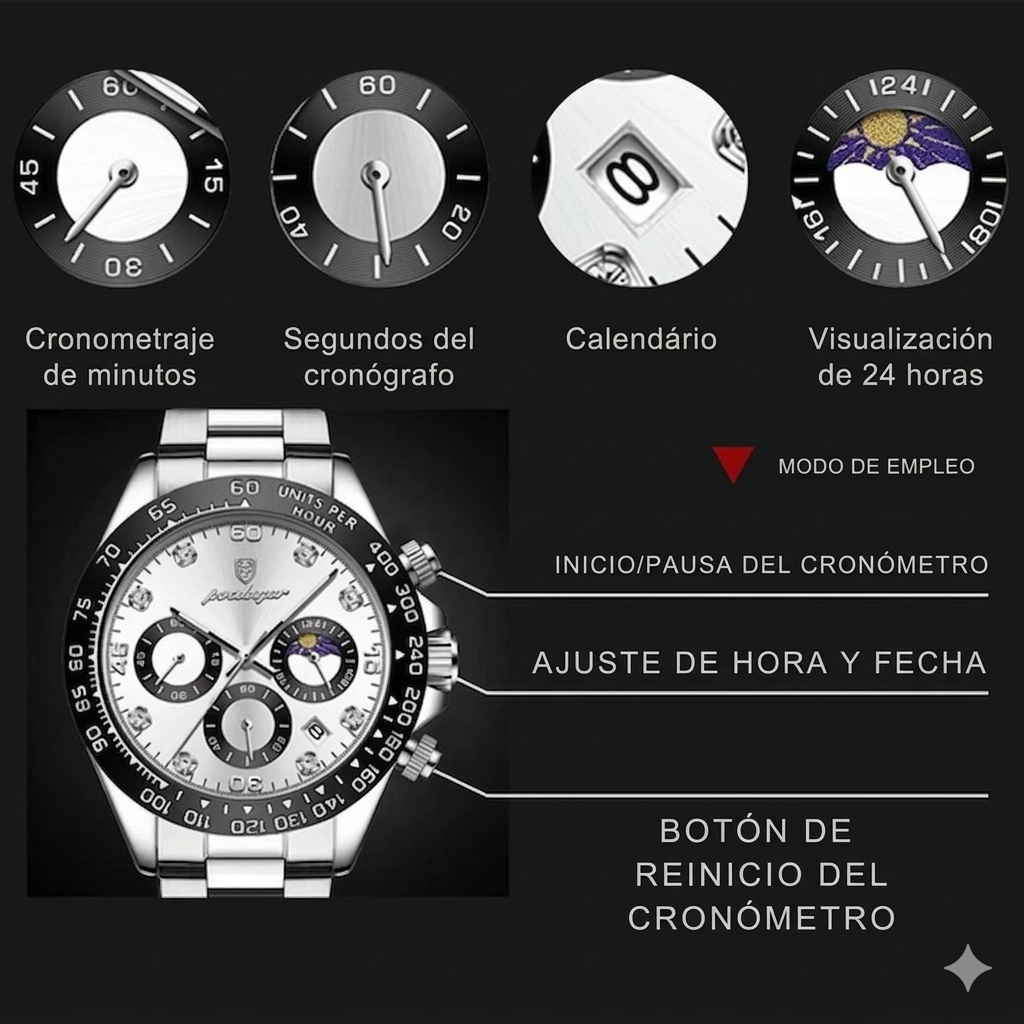 Reloj Poedagar Dayhero