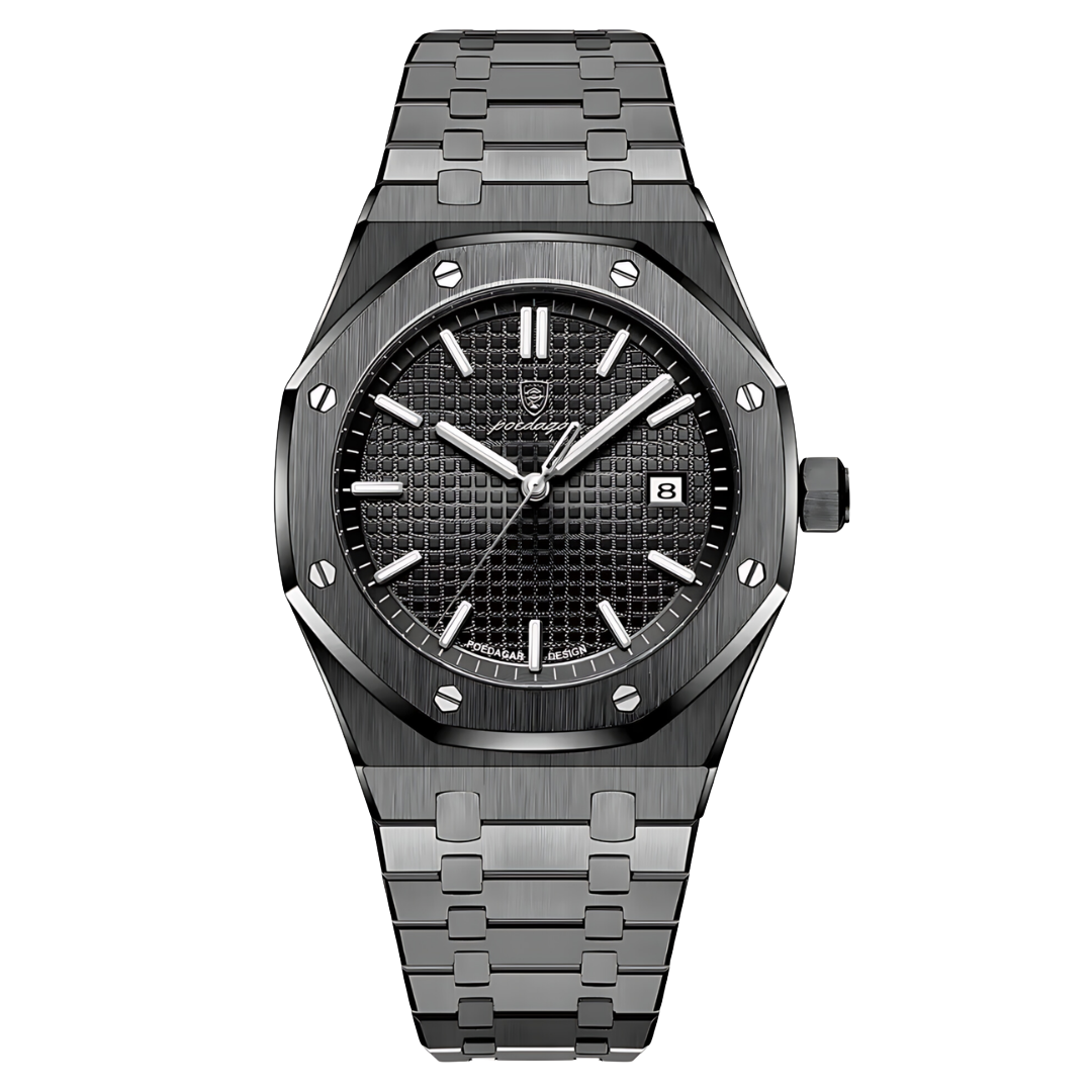 Reloj Poedagar RoyalKing All Black